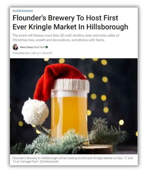 Offline Marketing Ideas: Brewery Press Release.