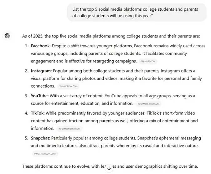 ai prompts for business - education