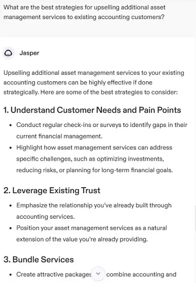 ai prompts for business - finance ai prompts