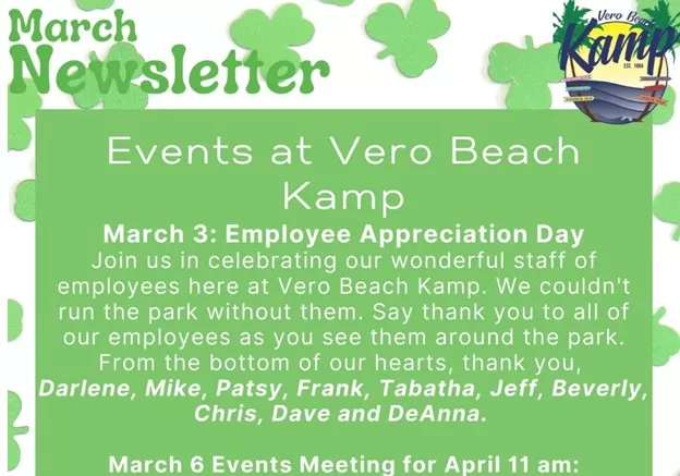 march newsletter ideas - example march newsletter