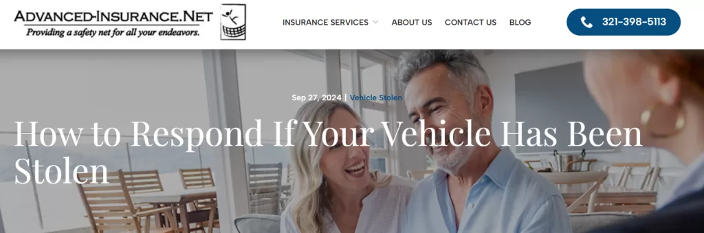 headline examples - headline for insurance company 