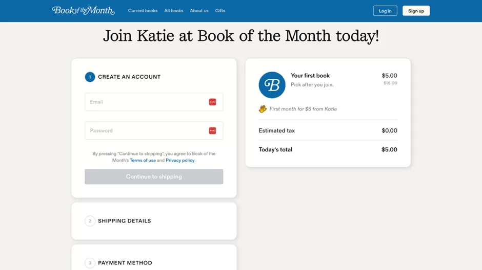 referral prgram examples - account-based referral program