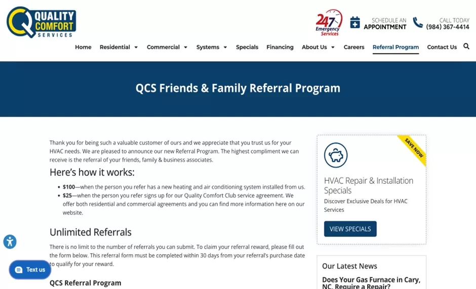 best referral program example