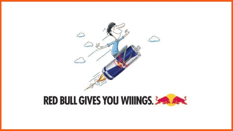 Brand slogans - ad from Red Bull.