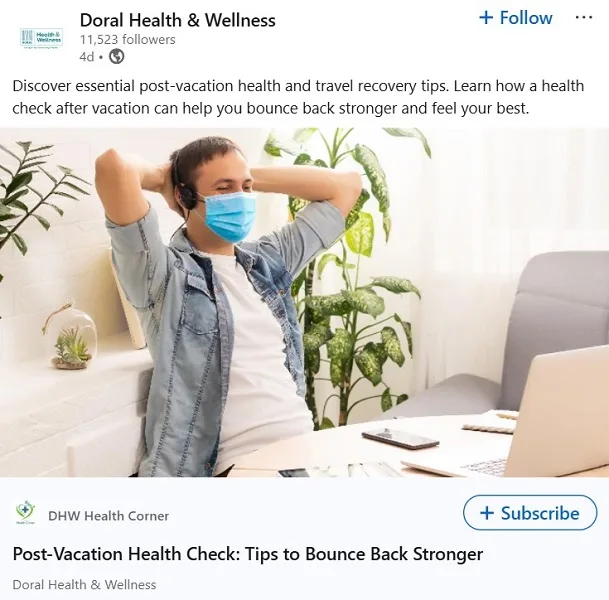 may social media holidays - linkedin post example