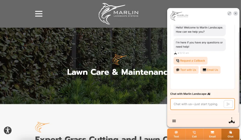 AI for customer service - Marlin chatbot