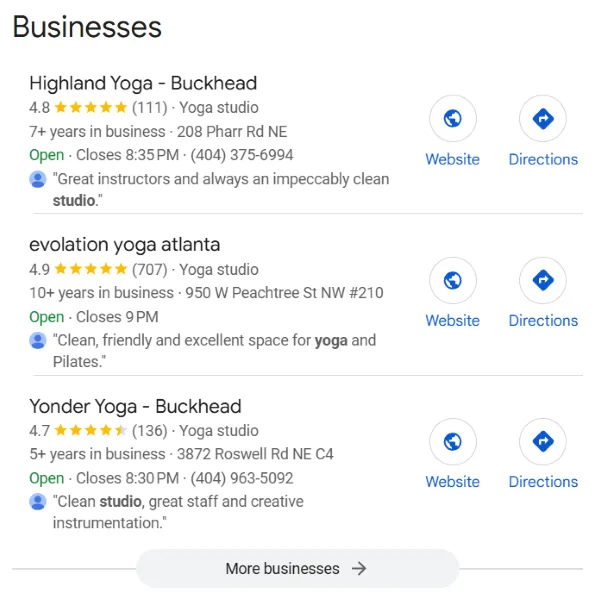 Content marketing strategy checklist - Google results.