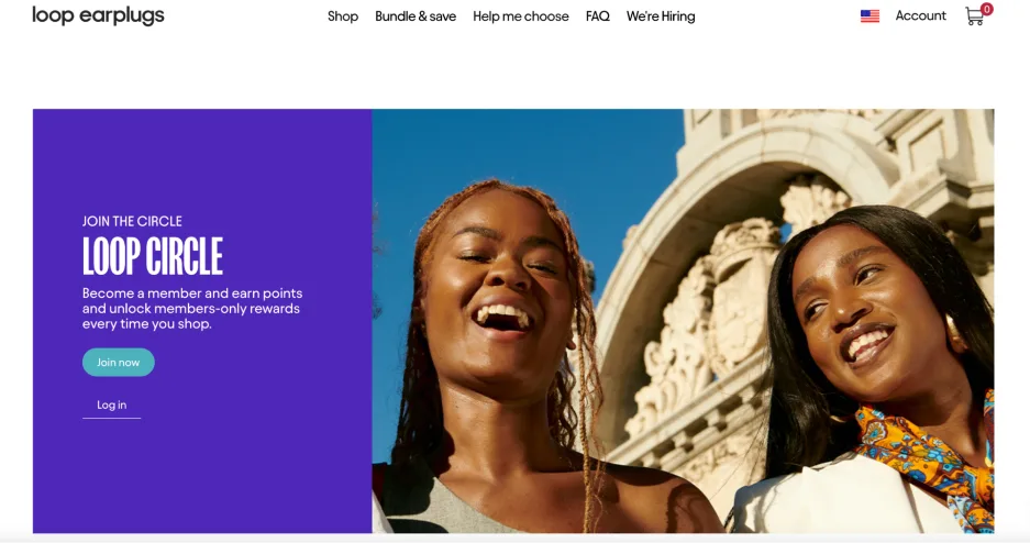 Landing page checklist - landing page from Loop