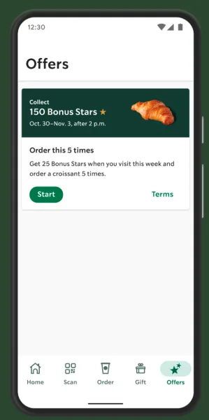 Loyalty program ideas - loyalty program from Starbucks.