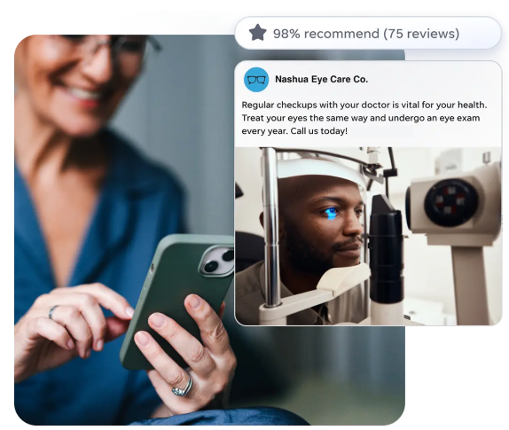 Drive quality leads with optimized keywords, targeting options and messaging