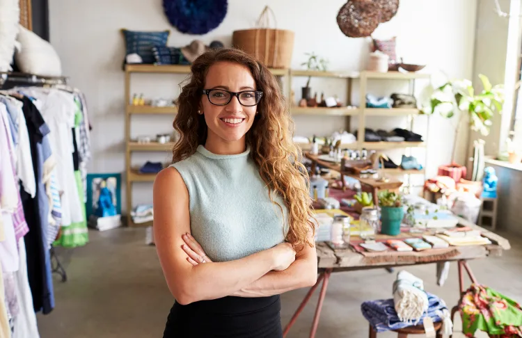 YouTube ads - business owner in her shop.