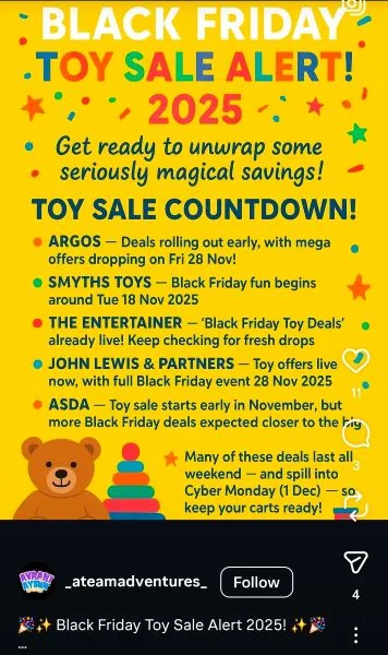 Christmas slogans - flyer with Christmas magic slogan.