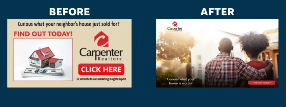 Display ads - an ad example from Carpenter.