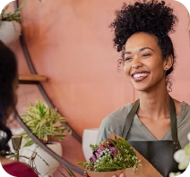 Trendy boutique owner