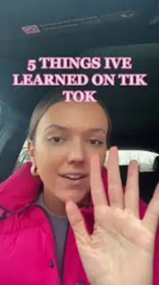 tiktok statistics - tiktok educational video example