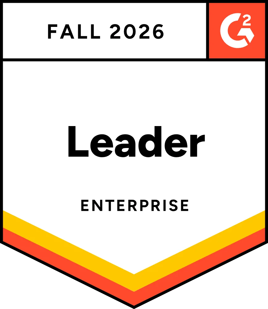g2_fall2026_badge_leader_enterprise g2 fall 2026 enterprise leader badge